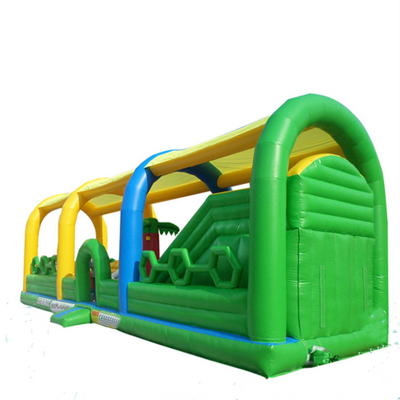 Outdoor Adventure Course - Outdoor Inflatable Challenging Obstacle Course Adventure