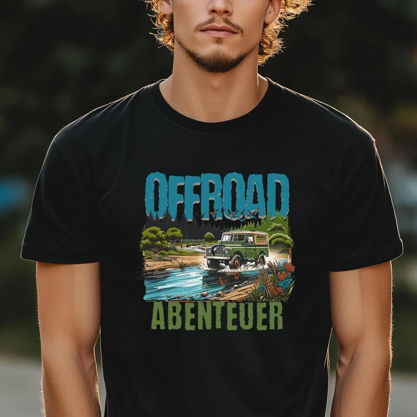 Outdoor Adventure Vehicles - Men's Offroad Abenteuer T Shirt 4x4