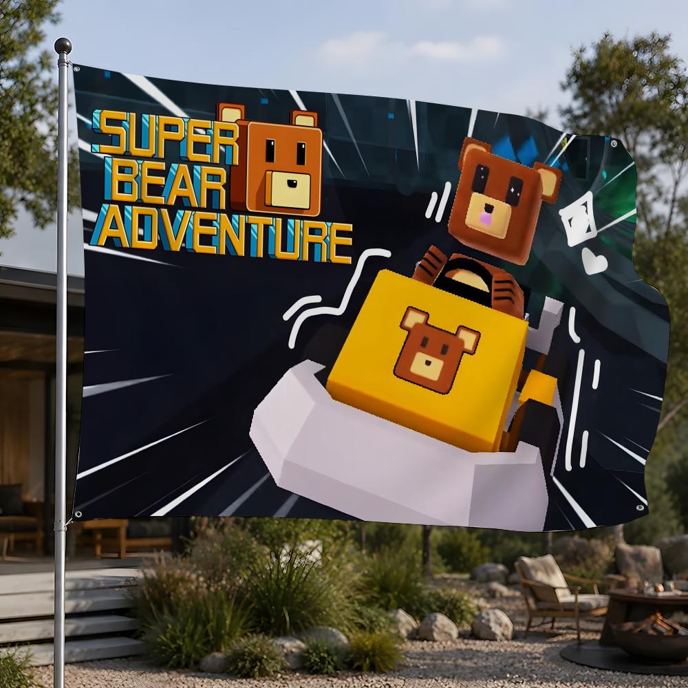 Game Super Bear Adventure Flag - Outdoor Adventure Club review and price