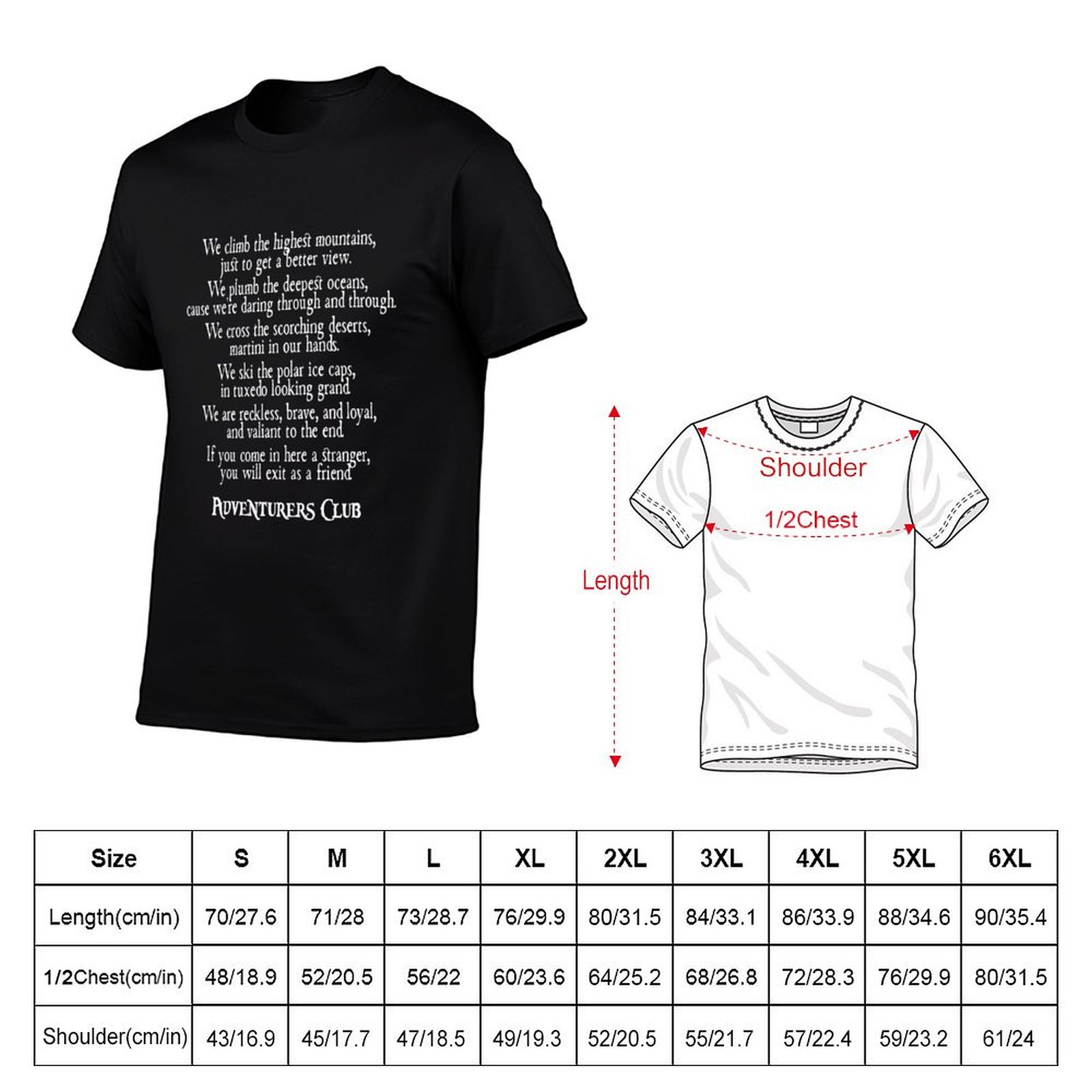 Adventurers Club T-Shirt Outdo - Outdoor Adventure Club review and price