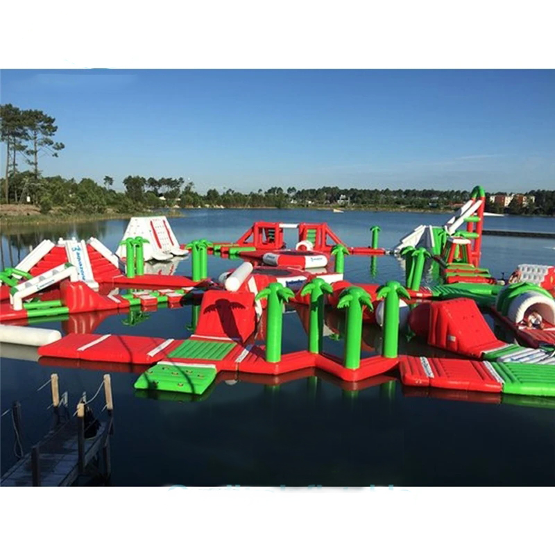 Giant Inflatable Water Park Ga - Outdoor Adventure Course review and price