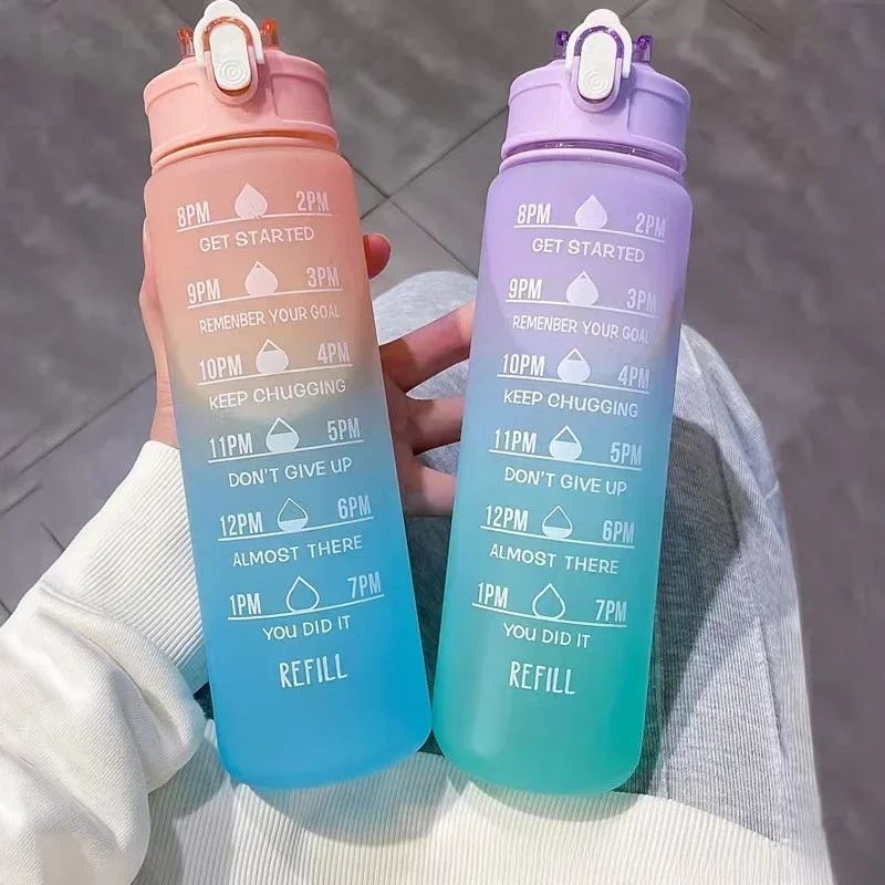 Sports Water Bottle with Time- - Outdoor Adventure And Sports review and price