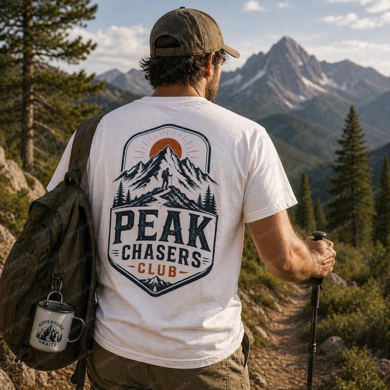 Peak Chasers Club Tshirt Fashi - Outdoor Adventure Club review and price